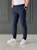شلوار 396 ZARA آبی تیره - Image 5