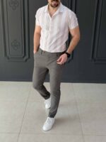 شلوار 372 ZARA نسکافه ای - Image 4