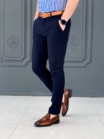 شلوار 3212 ZARA سورمه ای - Image 2