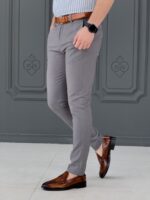 شلوار 3214 ZARA طوسی - Image 3