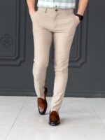 شلوار  334 ZARA کرم - Image 3