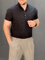 پیراهن 27011 AKOMOD مشکی - Image 3