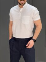 پیراهن 27011 AKOMOD سفید - Image 3