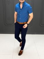 پیراهن 270121 AKOMOD آبی - Image 2