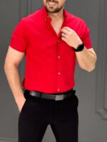 پیراهن 270121 AKOMOD قرمز - Image 3