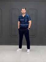 پیراهن 041307 PULL&BEAR سورمه‌ای - Image 3