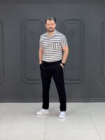 پیراهن 041105 BERSHKA سورمه‌ای - Image 3