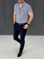 پیراهن 041107 AKOMOD آبی - Image 2