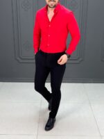 پیراهن 270201 AKOMOD قرمز - Image 3