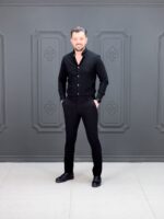 پیراهن 270201 AKOMOD مشکی - Image 4