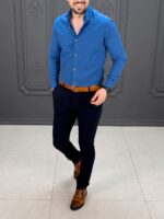 پیراهن 270201 AKOMOD آبی - Image 3