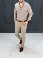 شلوار 4668 ZARA کرم - Image 4
