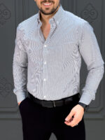 پیراهن 270501 AKOMOD طوسی - Image 2