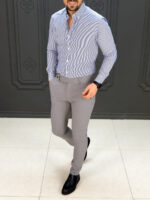 پیراهن 270501 AKOMOD آبی - Image 3