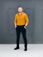پیراهن 030801 VICO عسلی - Image 4