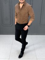 پیراهن 030801 VICO شکلاتی - Image 3