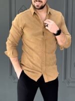 پیراهن 030801 VICO کرم - Image 2