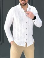 پیراهن 270601 AKOMOD سفید - Image 3