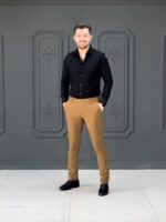 پیراهن 270601 AKOMOD مشکی - Image 4