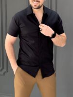 پیراهن 040222 FERAGAMO مشکی - Image 2