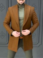 پالتو 140501 AKOMOD شکلاتی - Image 2