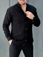 پیراهن 270602 AKOMOD مشکی - Image 2