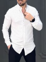 پیراهن 030505 AKOMOD سفید - Image 3