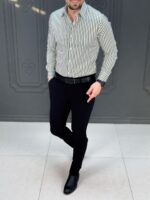 پیراهن 031418 AKOMOD  سبز - Image 3