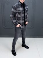 پیراهن پشمی 031227 مشکی - Image 3