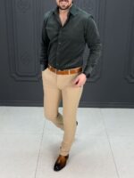 پیراهن 030802 AKOMOD سبز - Image 5