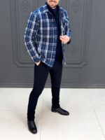 کاپشن 7666 سورمه ای - Image 4