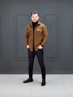 شکت 250111 PULL&BEAR شکلاتی - Image 3