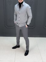 پیراهن 270605 AKOMOD طوسی - Image 3