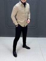 پیراهن 270605 AKOMOD نسکافه ای - Image 2