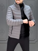 کاپشن T7888 خاکستری - Image 4