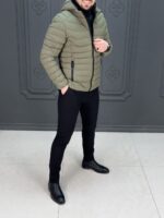 کاپشن T7888 سبز - Image 3