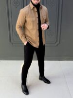 پیراهن 270202 AKOMOD شکلاتی - Image 4