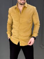 پیراهن 030803 ZARA کهربایی - Image 2