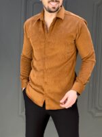 پیراهن 030803 ZARA آجری - Image 2