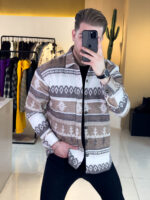 شکت پشمی 031228 شکلاتی - Image 2