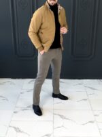 کاپشن 67780 BURBERRY شکلاتی - Image 4