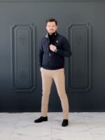 کاپشن 67780 BURBERRY سورمه‌ای - Image 5