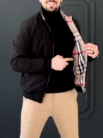 کاپشن 67780 BURBERRY مشکی - Image 4