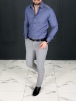 پیراهن 031414 AKOMOD آبی - Image 2