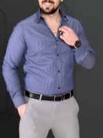 پیراهن 031414 AKOMOD آبی - Image 4