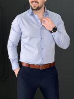 پیراهن 270209 AKOMOD آبی روشن - Image 2