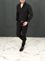 پیراهن 031602 VICO مشکی - Image 3