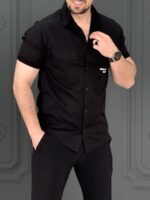 پیراهن 040902 JACK&JONES مشکی