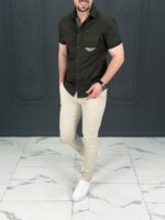 پیراهن 040902 JACK&JONES سبز - Image 3