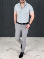 پیراهن 040224 POLO سبزدریایی - Image 2
